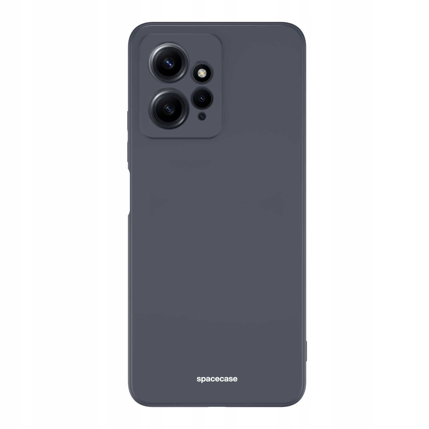 Spacecase Silicone Case Redmi Note 12 4G black