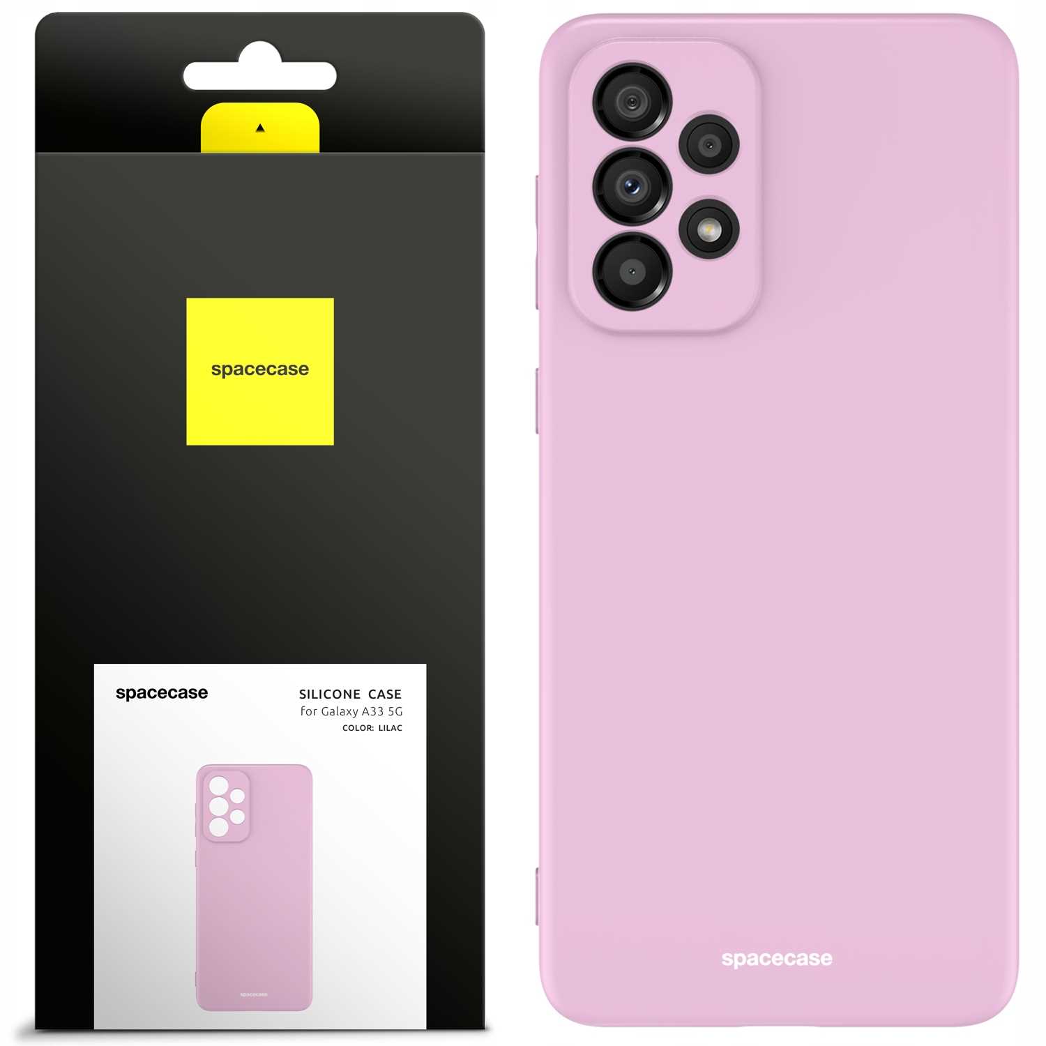 Spacecase Silicone Case Galaxy A33 5G Lilac