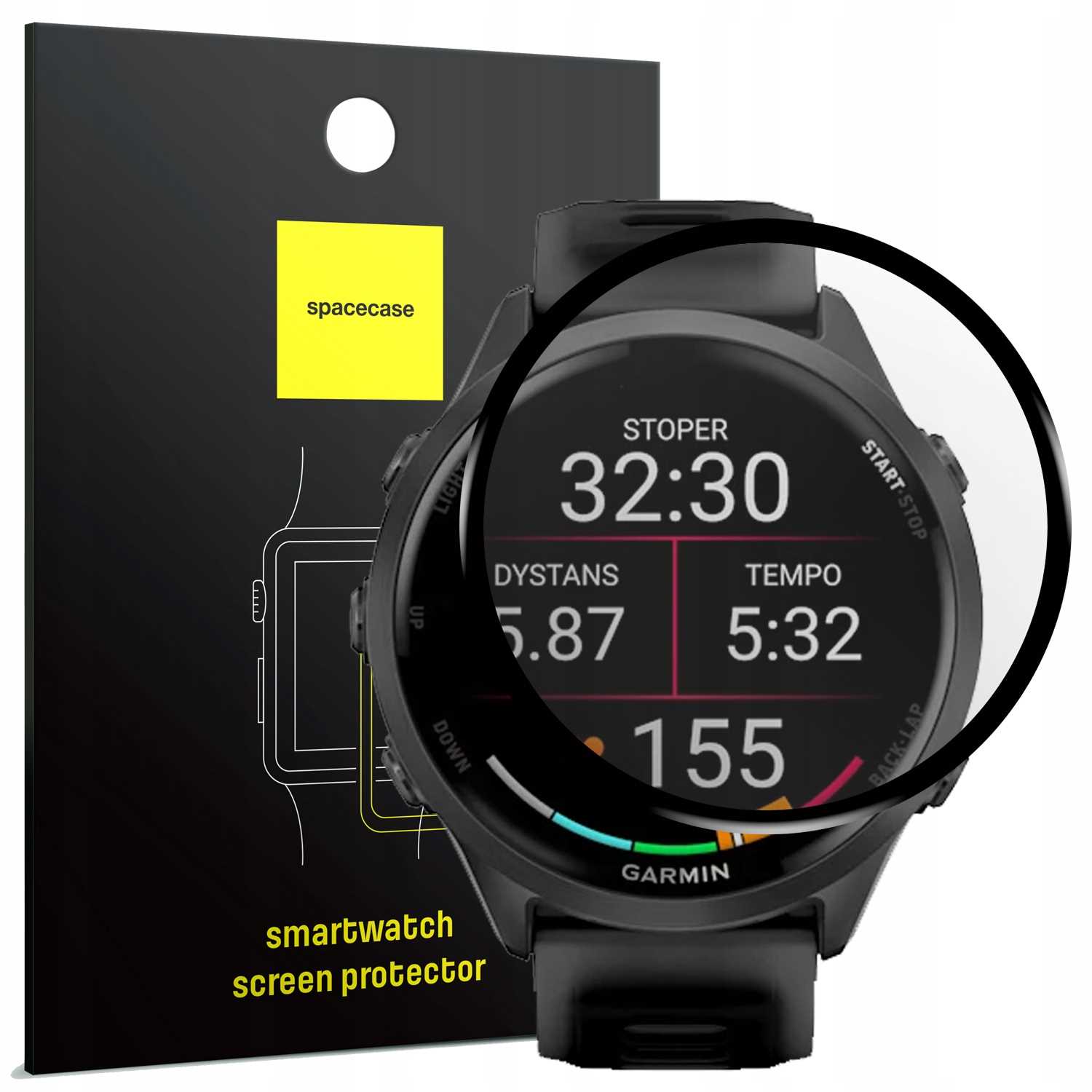 Spacecase SW Hybrid Glass Garmin Forerunner 970