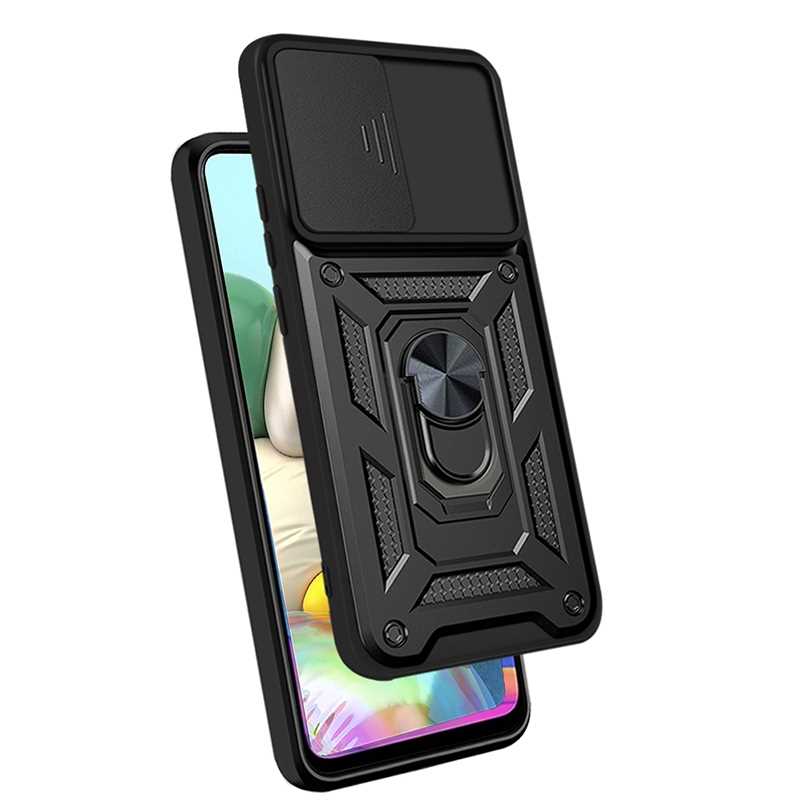 Spacecase Camring Galaxy A71 black