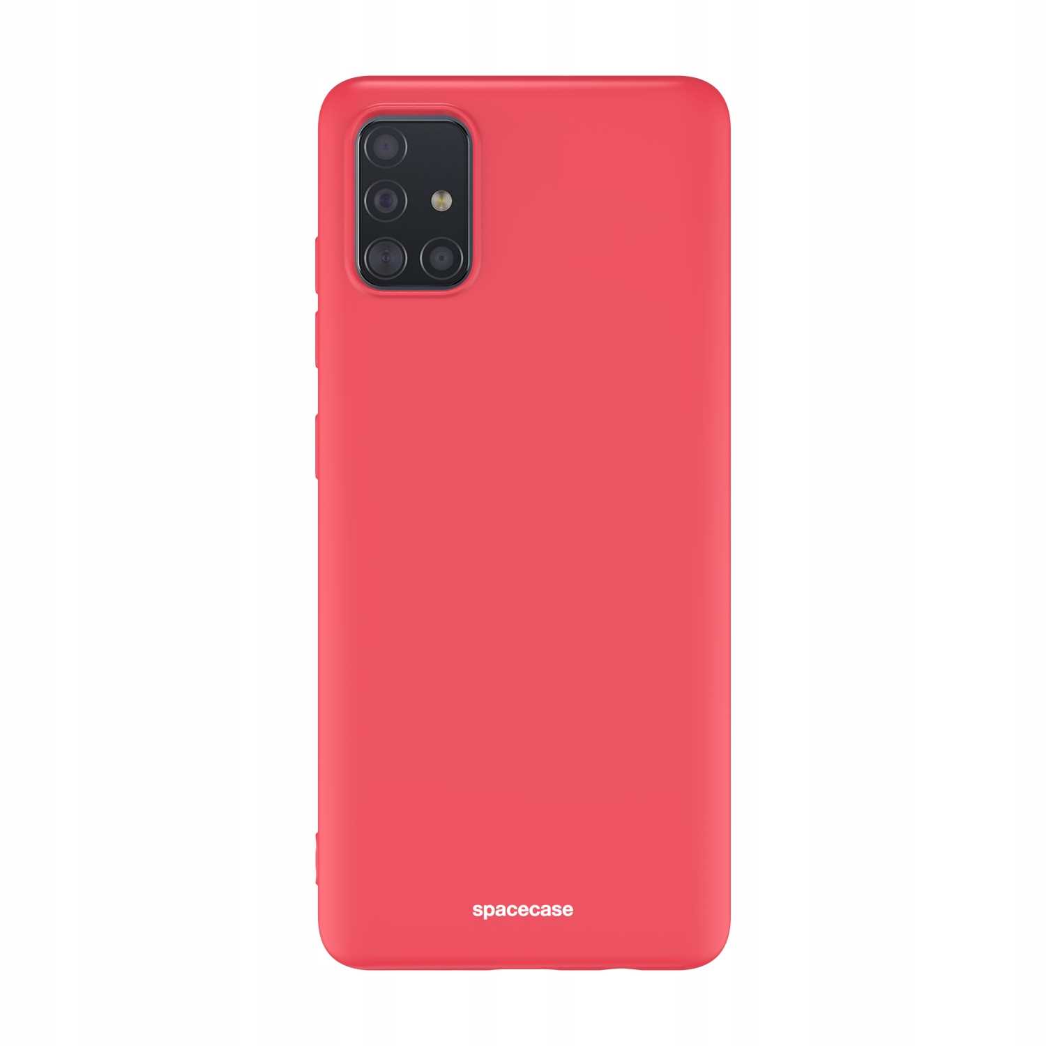 Spacecase Silicone Case Galaxy A71 red