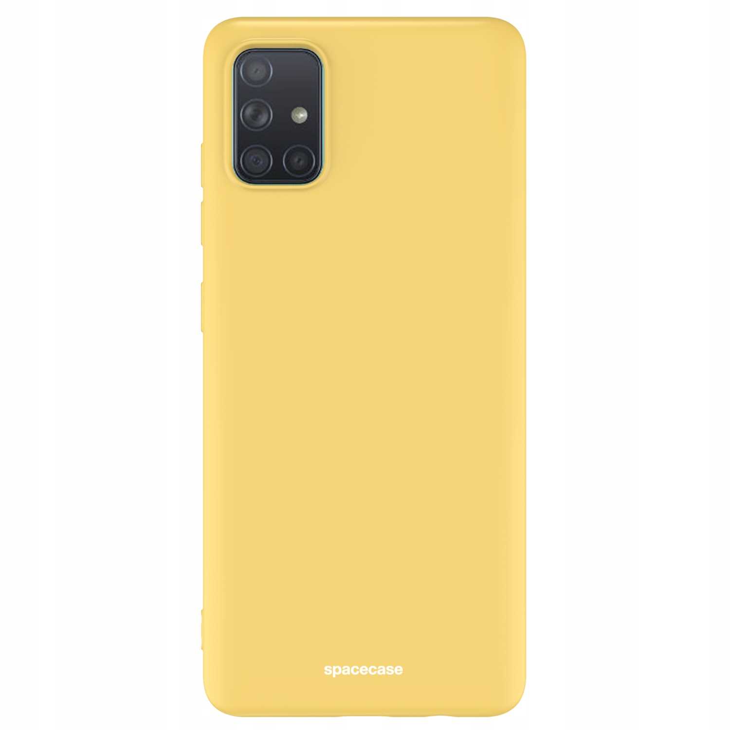 Spacecase Silicone Case Galaxy A51 yellow