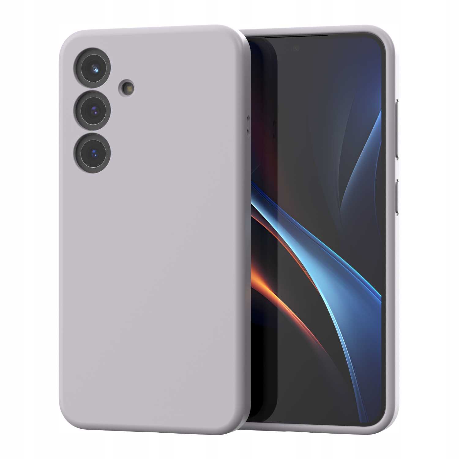 Spacecase Silicone Mag Galaxy S25 Light Purple