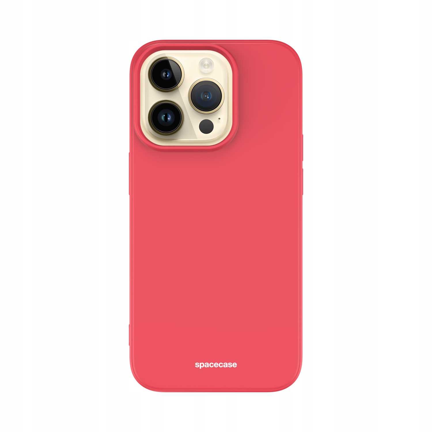 Spacecase Silicone Case iPhone 14 Pro red