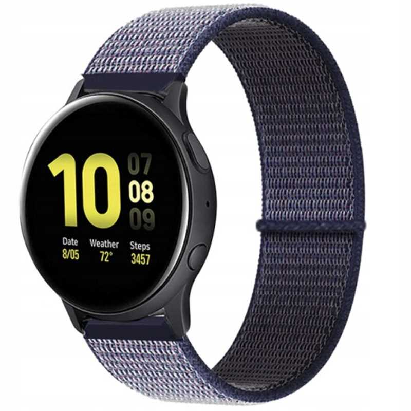 Spacecase Nylon Strap 22mm midnight blue