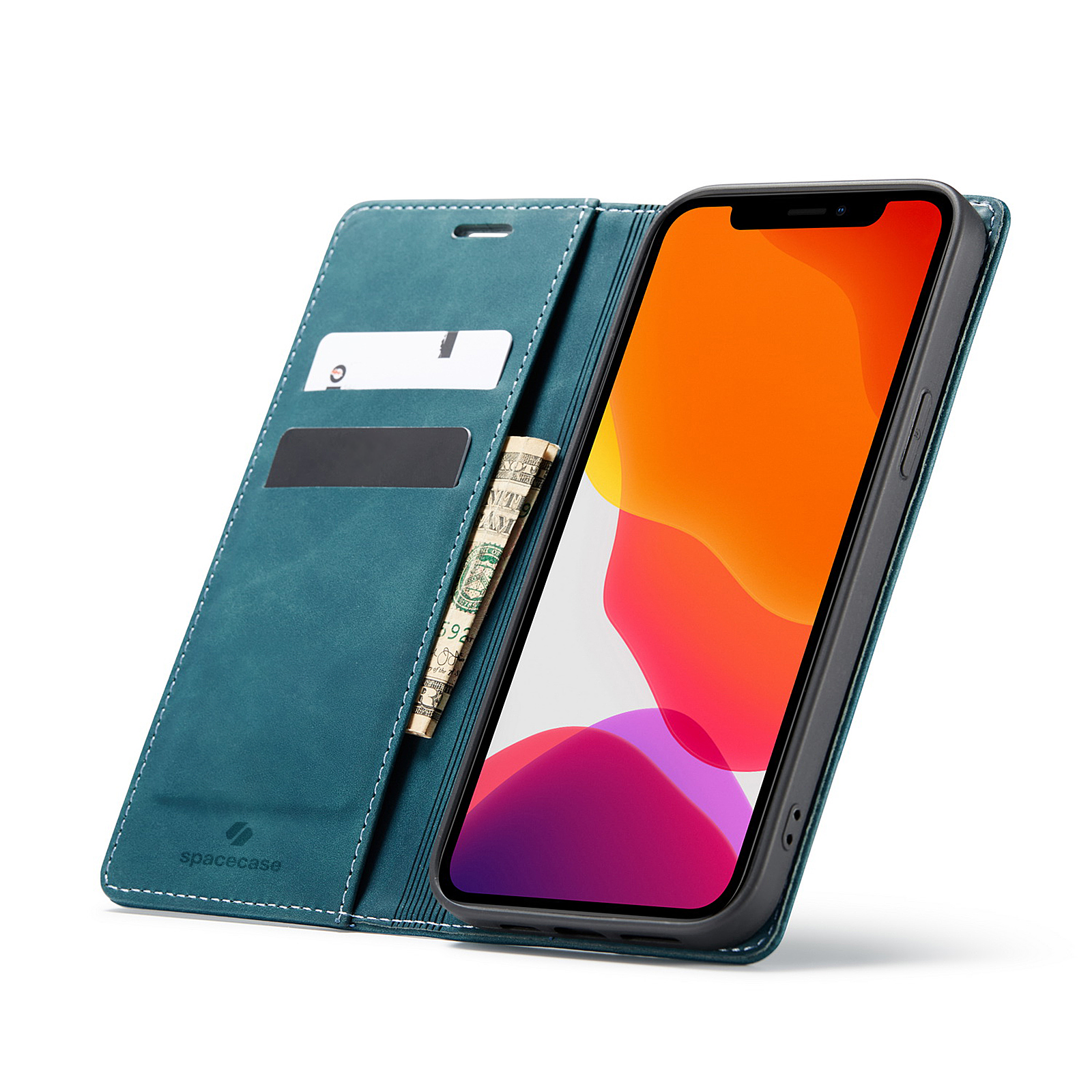 Spacecase Wallet Iphone 12 Pro Max Blue