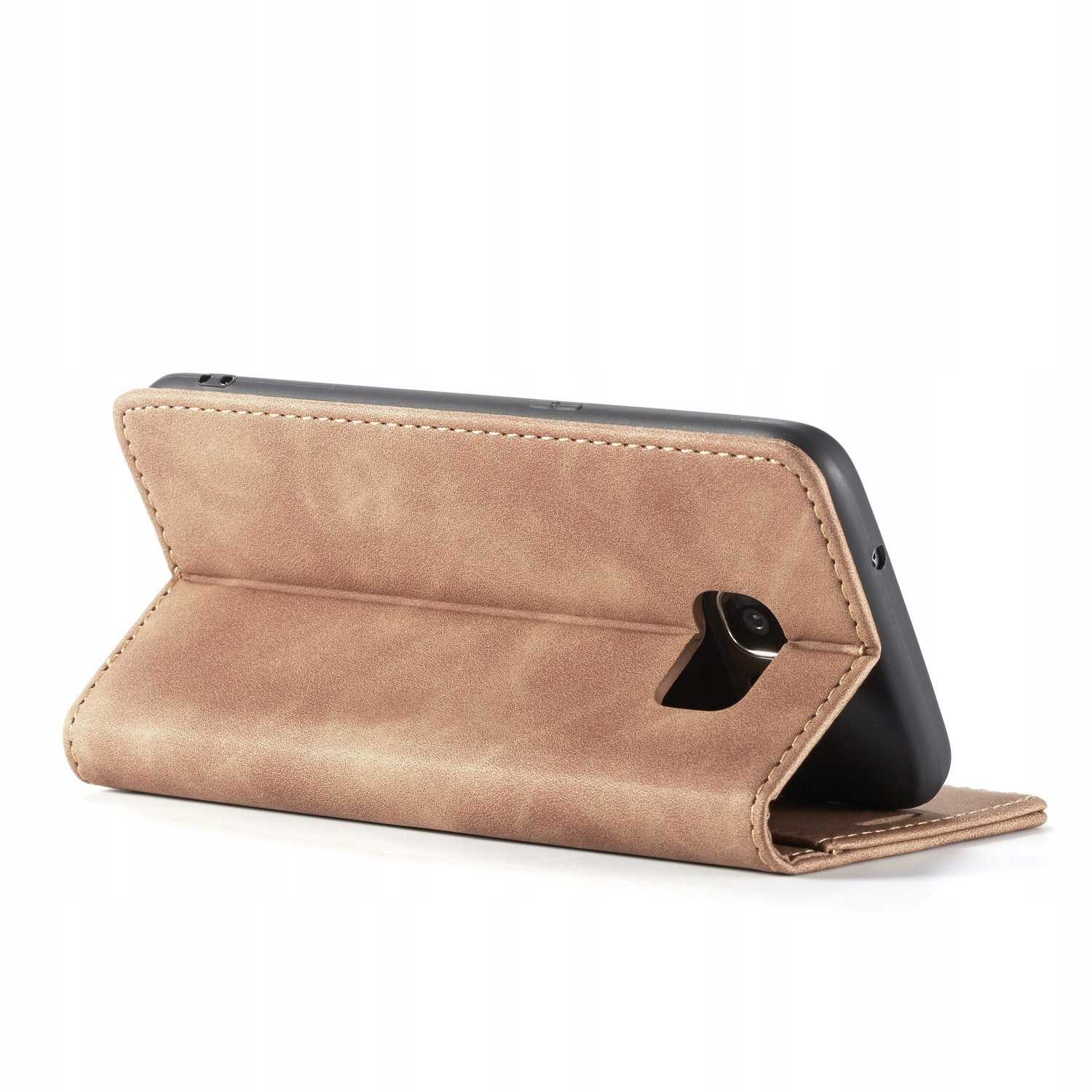 Spacecase Wallet Galaxy S7 Edge Light Brown