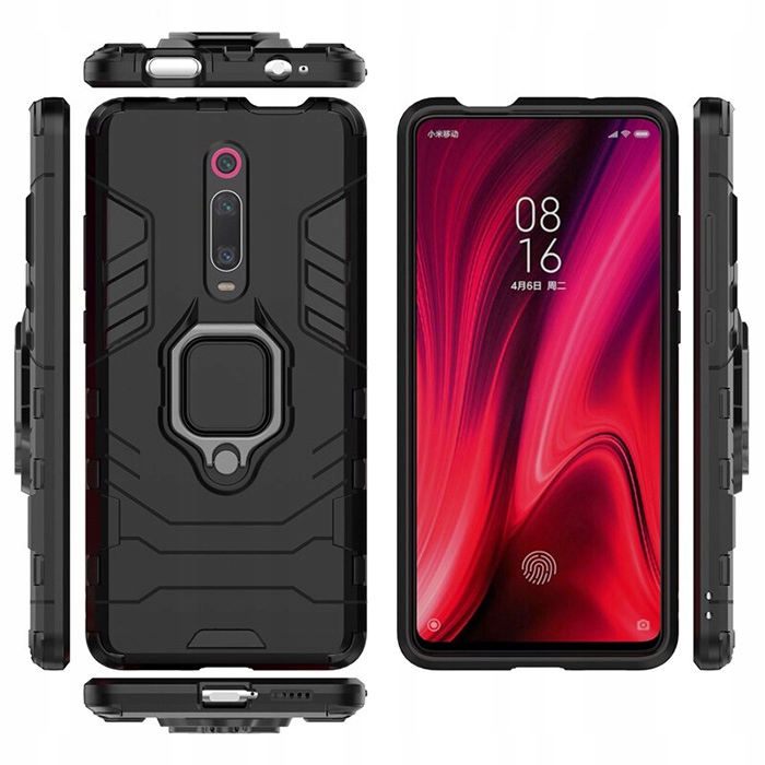 Spacecase X-Ring Mi 9T/9T Pro Czarny