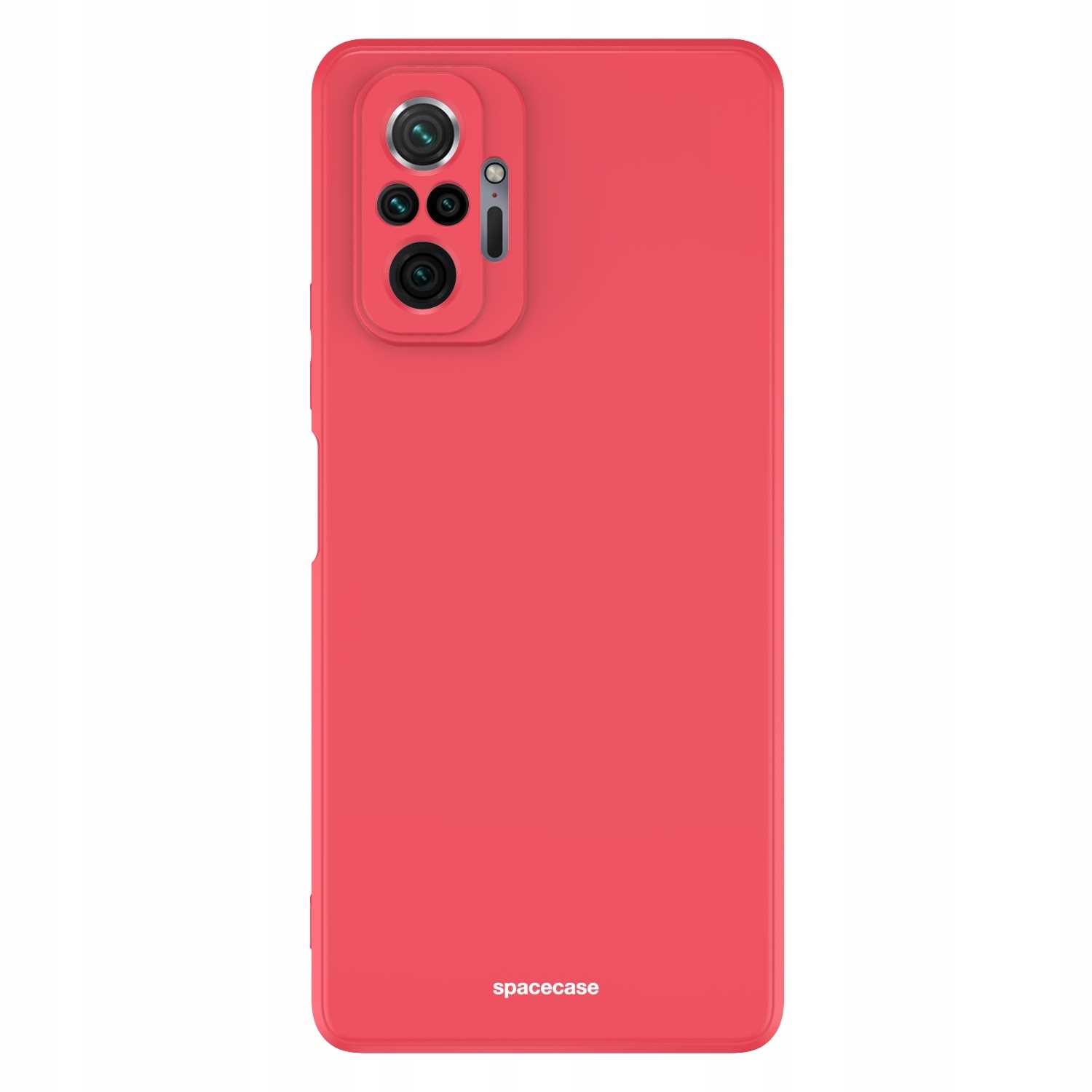 Spacecase Silicone Case Redmi Note 10 Pro red