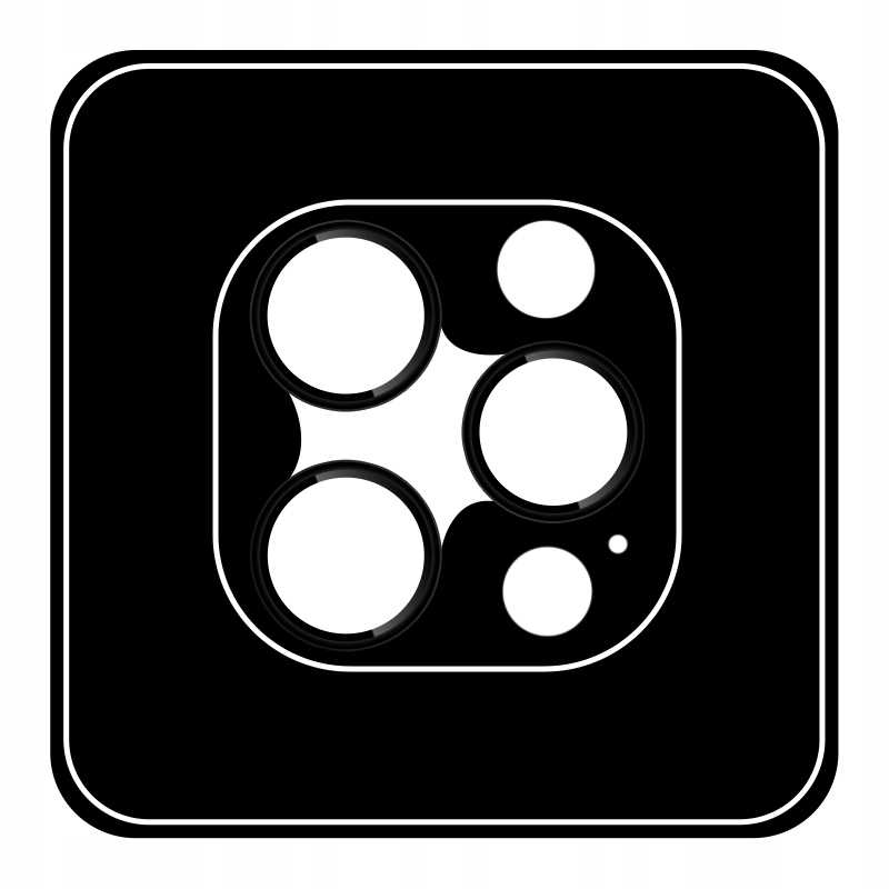 Spacecase Camera Ring iPhone 12 Pro Max black