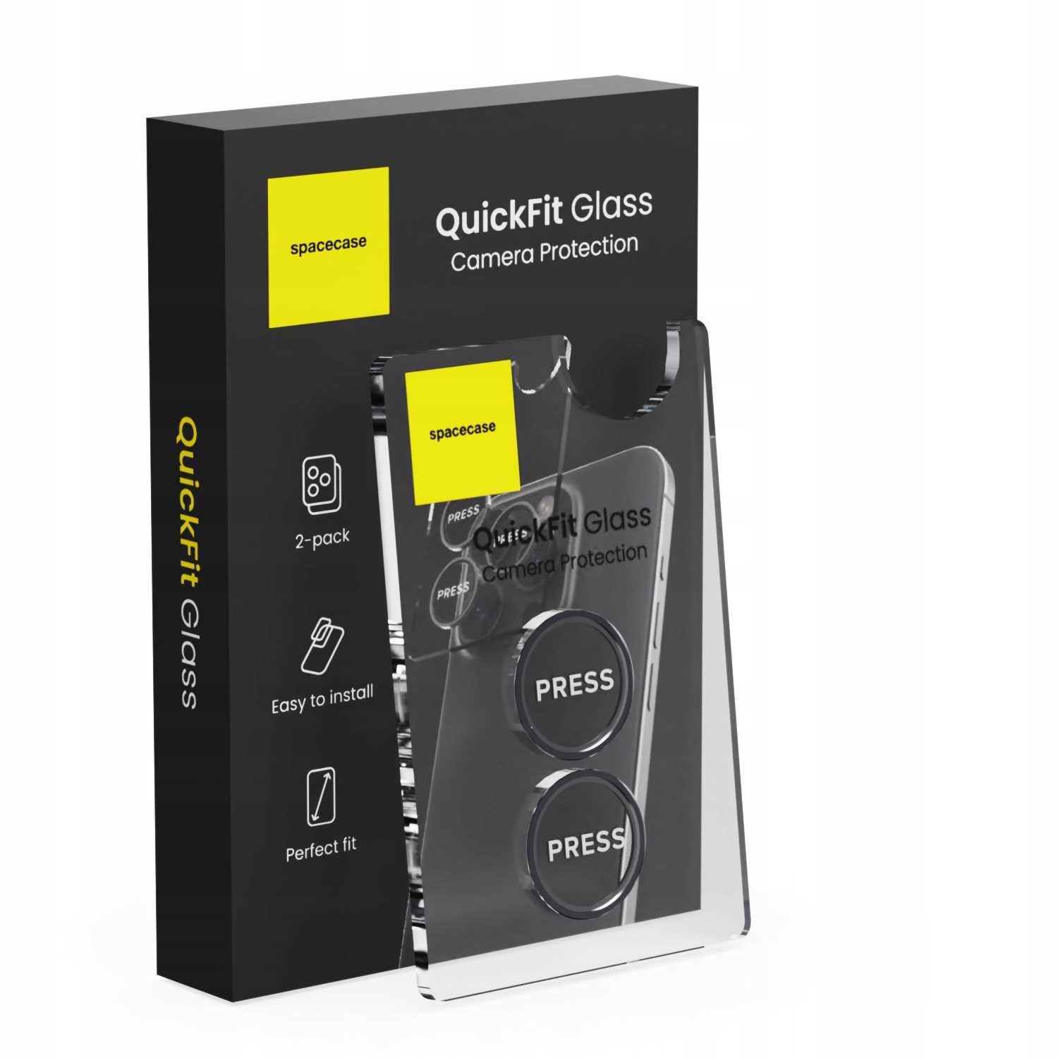 Spacecase Quickfit Camera iPhone 17 black