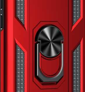 Spacecase Ring Nx Motorola Moto G10/G30 Czerwony