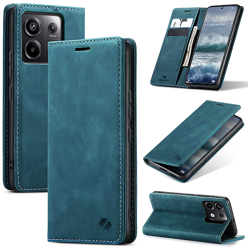 Spacecase Wallet Poco X6 / RM Note 13 Pro 5G blue