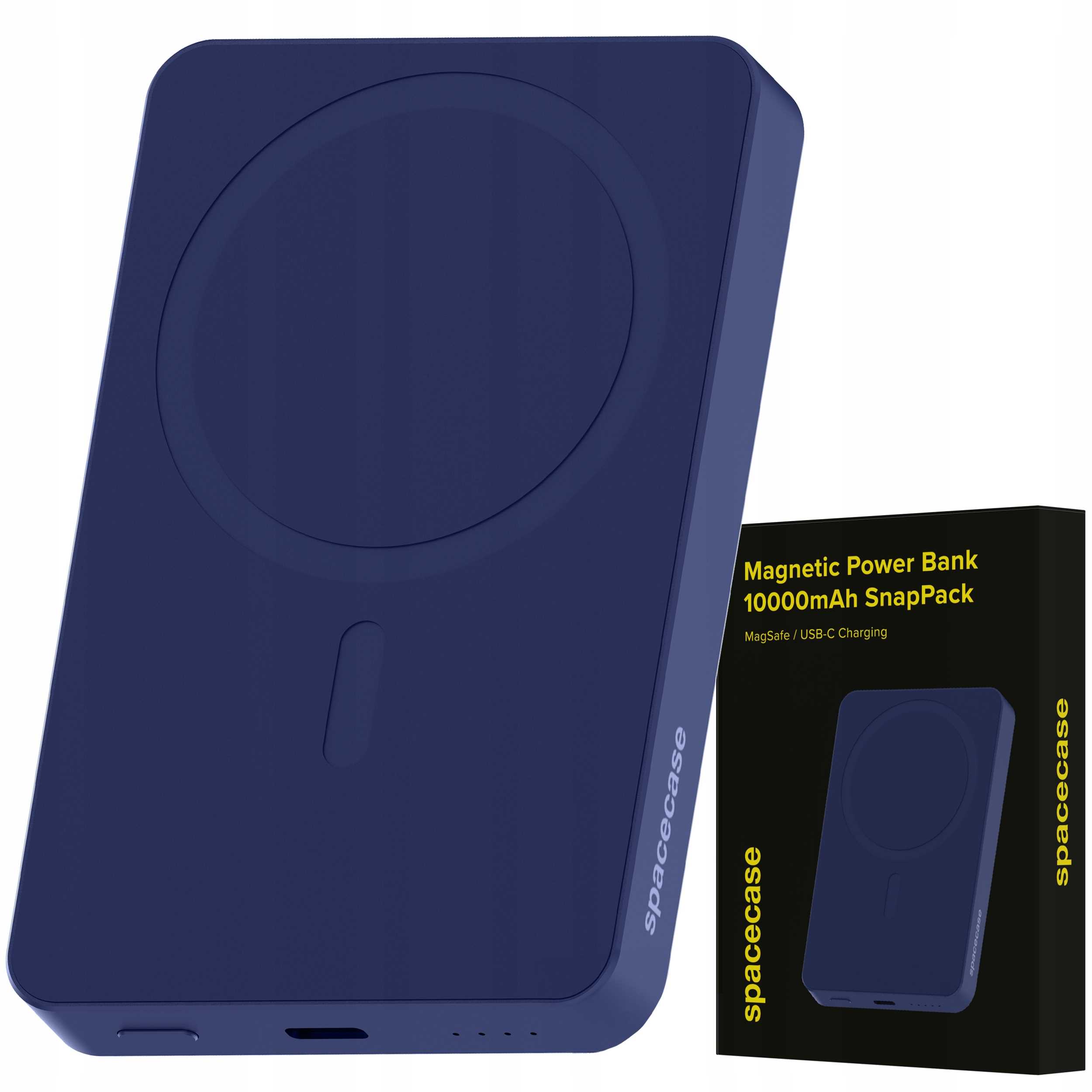 Spacecase Powerbank 10000Mah Snappack 20W Pb04-Db Blue