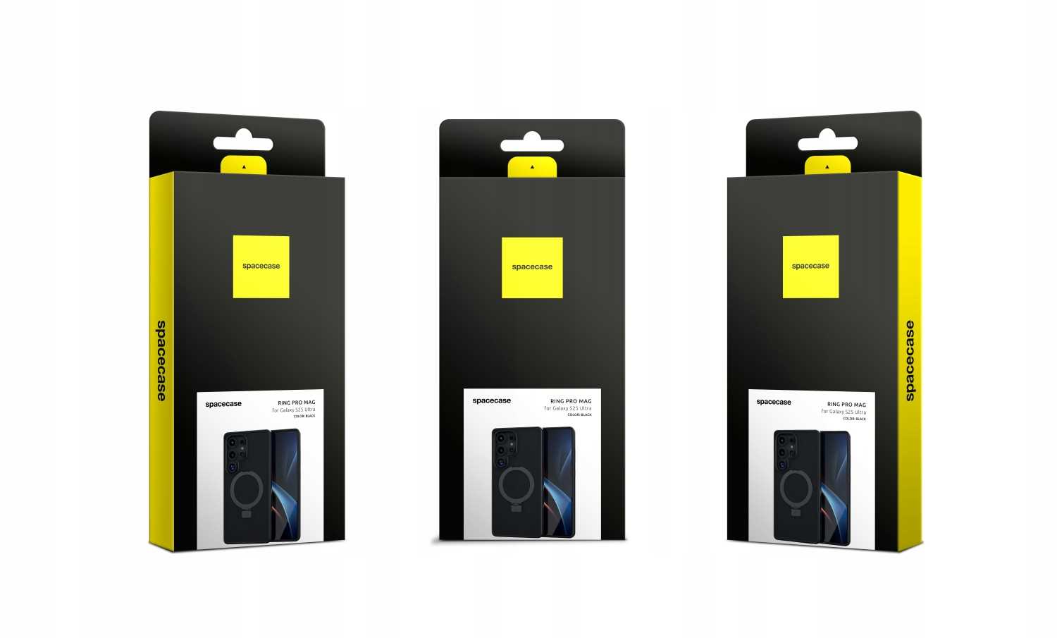Spacecase Ring Pro Galaxy S25 Ultra Black