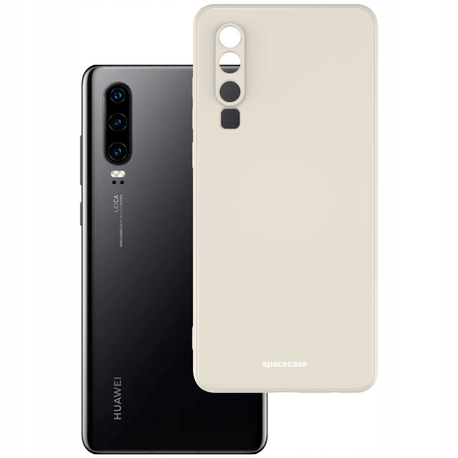 Spacecase Silicone Case Huawei P30 Bone