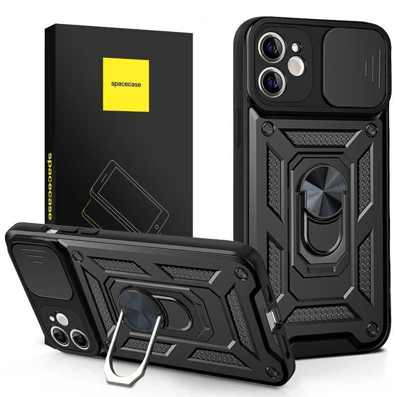 Spacecase Camring iPhone 11 black