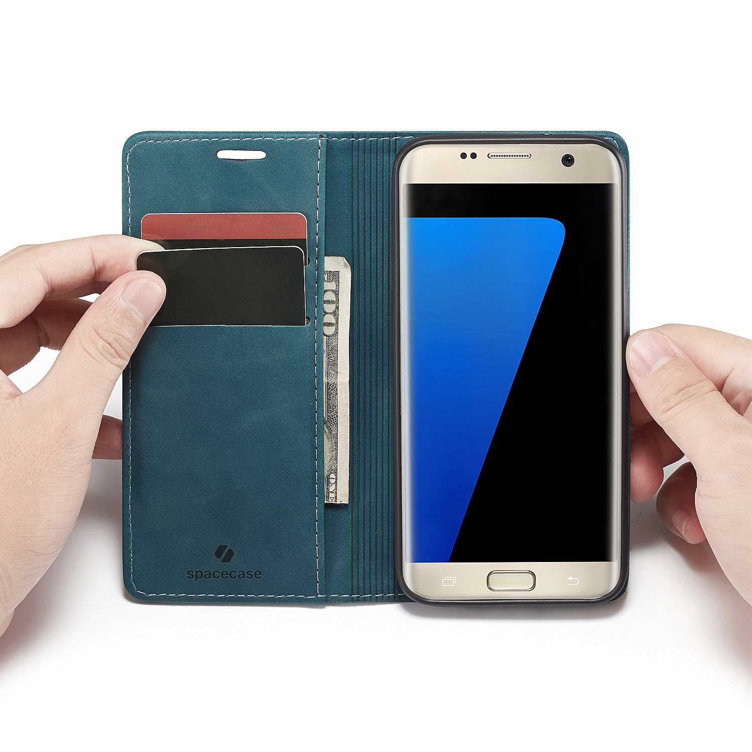 Spacecase Wallet Galaxy S7 Edge blue