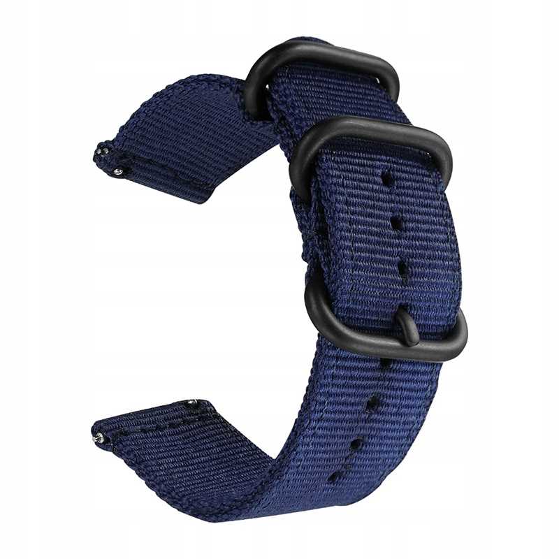 Spacecase Nato Strap 22mm navy blue