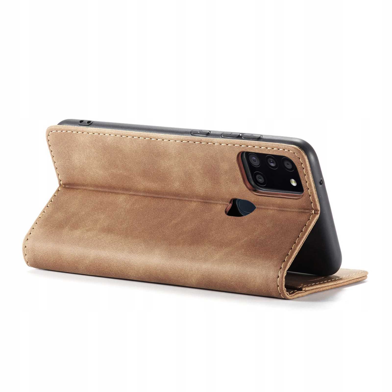 Spacecase Wallet Galaxy A21s light brown