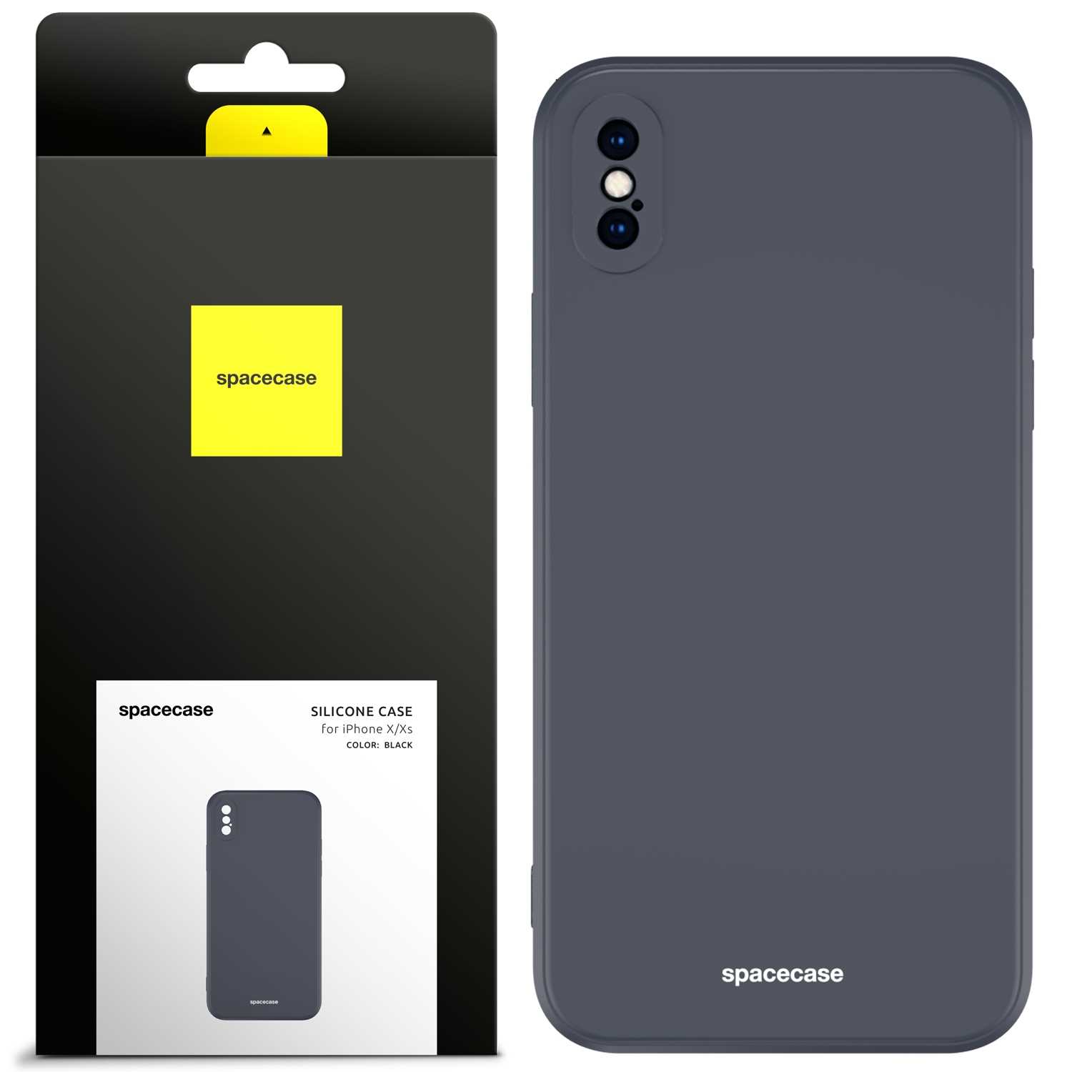 Spacecase Silicone Case Iphone X/Xs Black