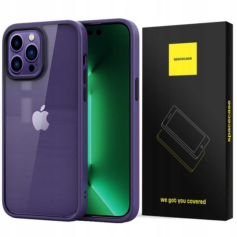 Spacecase Metro iPhone 14 Pro Max fioletowy