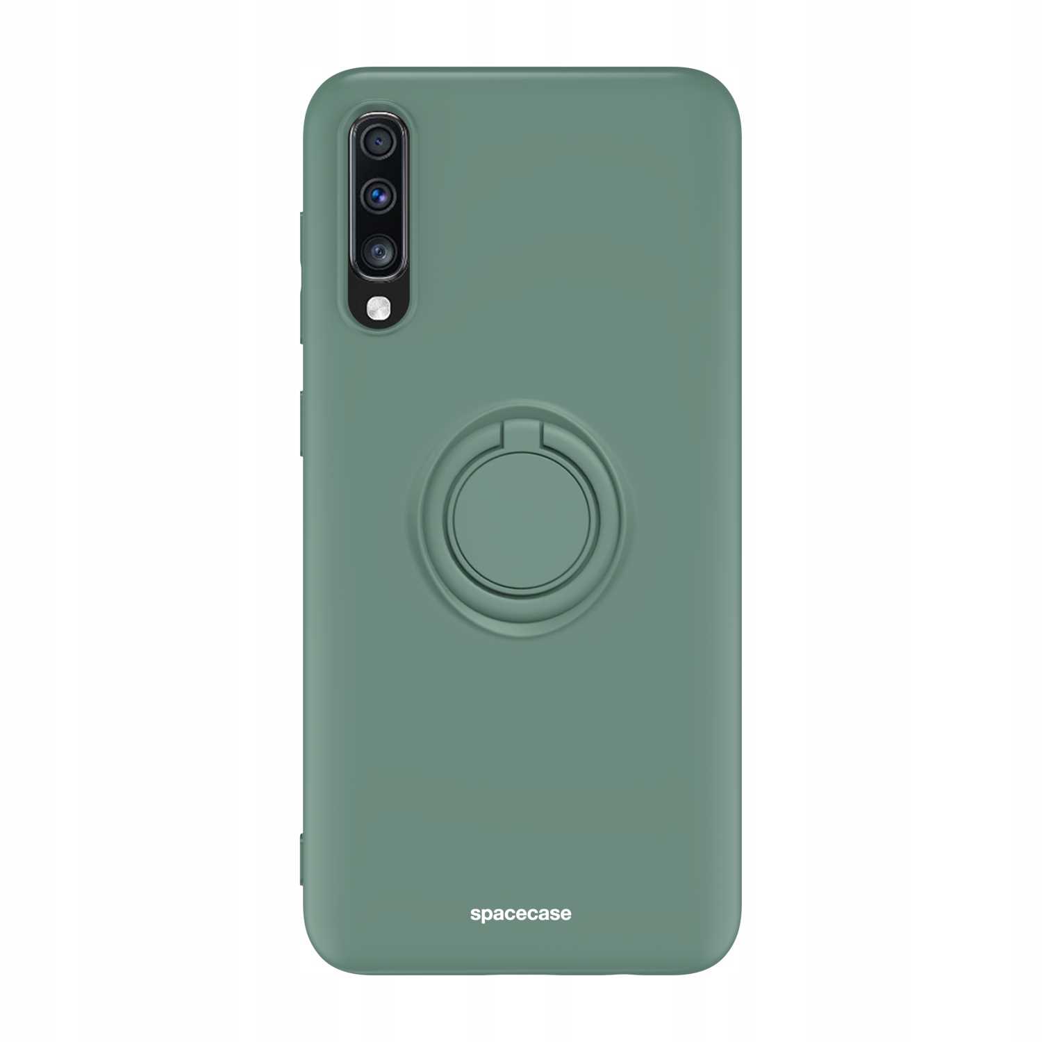 Spacecase Silicone Ring Galaxy A70 dark green