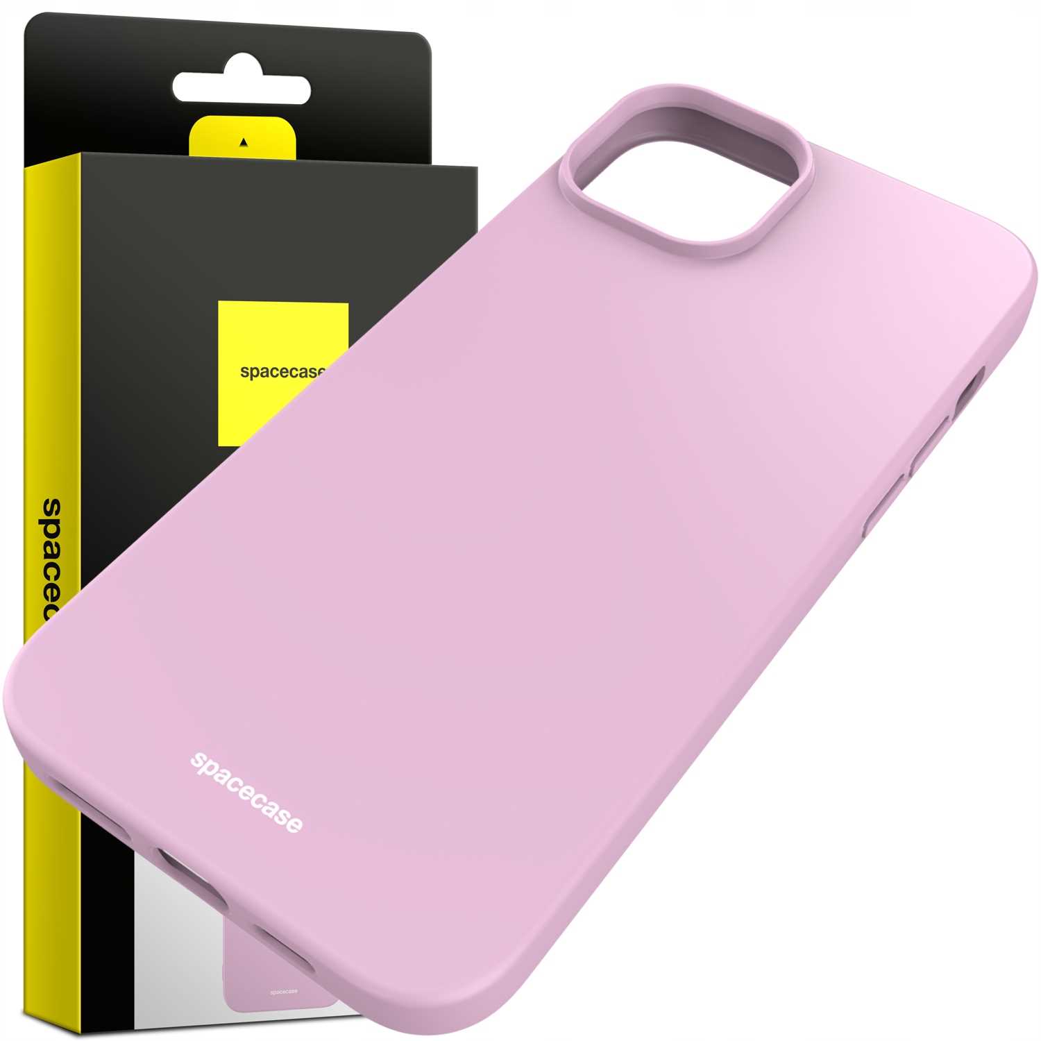 Spacecase Silicone Case iPhone 15 Plus lilac