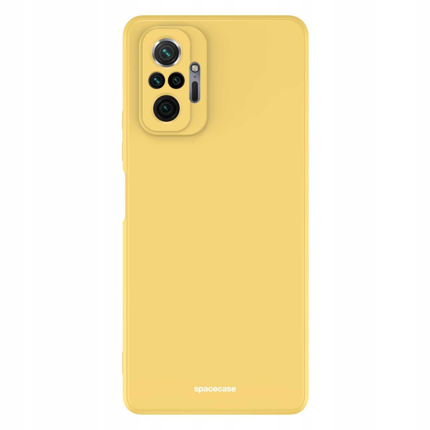 Spacecase Silicone Case Redmi Note 10 Pro yellow