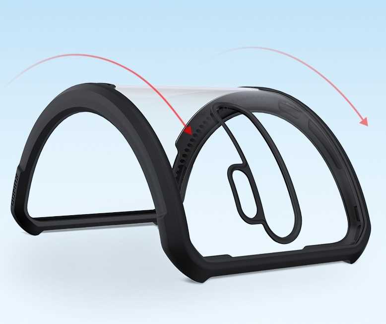 Spacecase Beetle Redmi Note 8 Pro czarny