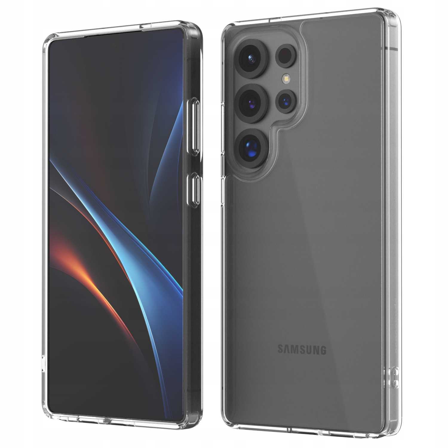 Spacecase Clear Hybrid Case Galaxy S25 Ultra