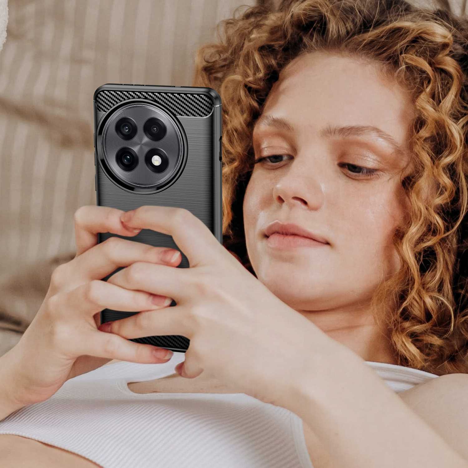 Spacecase Carbon Oneplus 13R Black