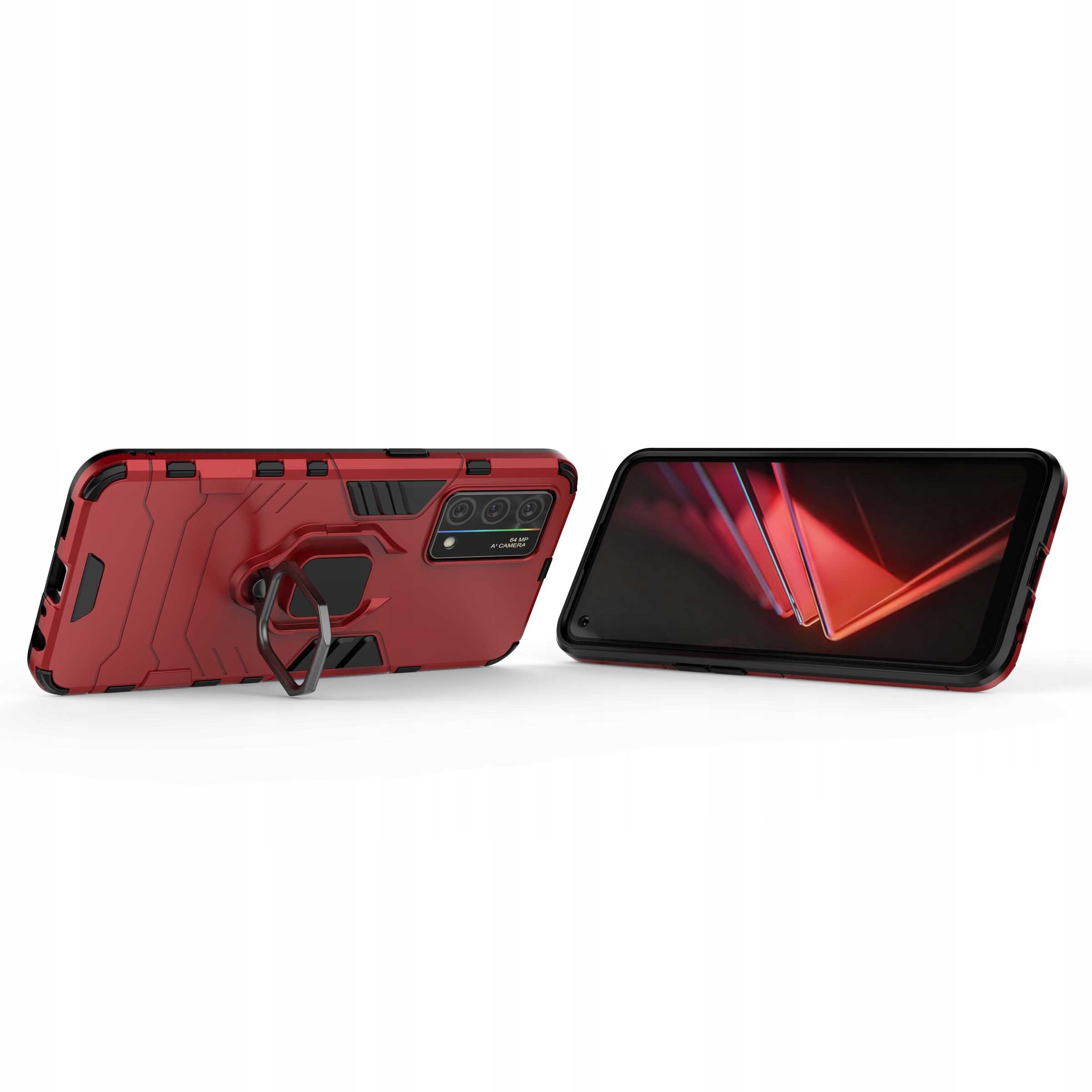 Spacecase X-Ring Realme GT Master Edition czerwony