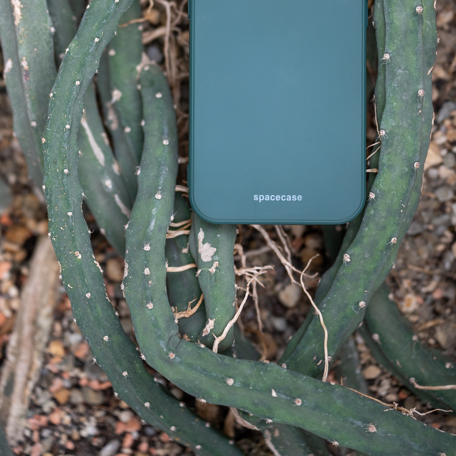 Spacecase Silicone Case Galaxy A70 Dark Green