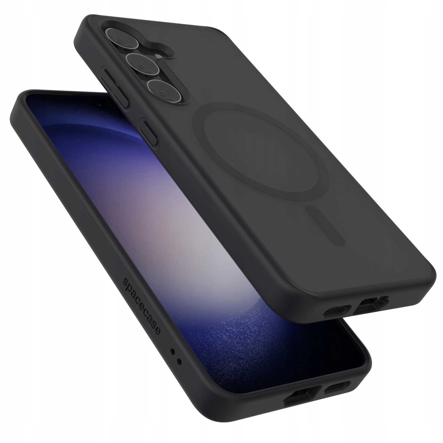 Spacecase Hybrid Mag Galaxy S24 black