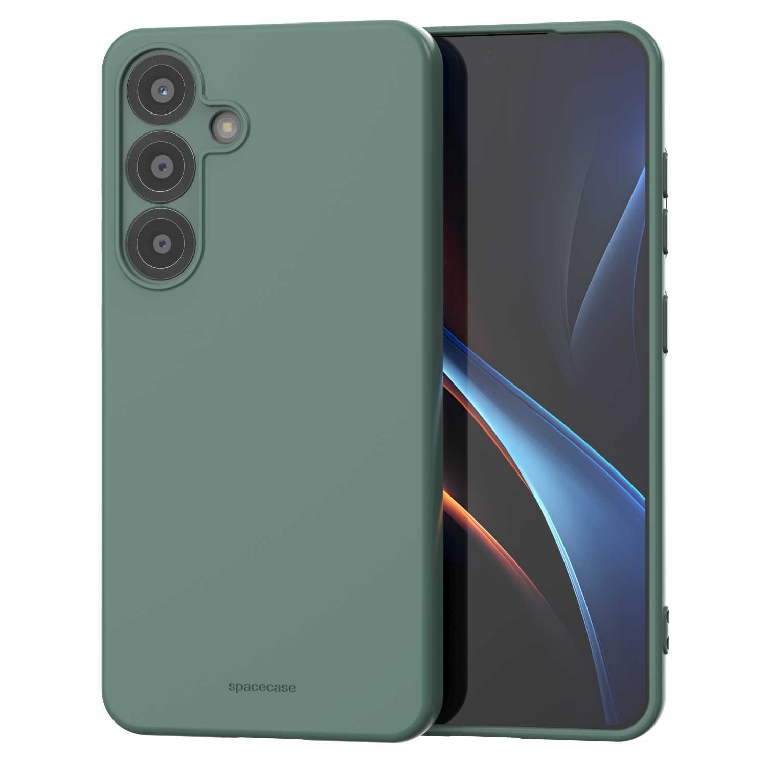 Spacecase Silicone Case 3.0 Galaxy S25 dark green