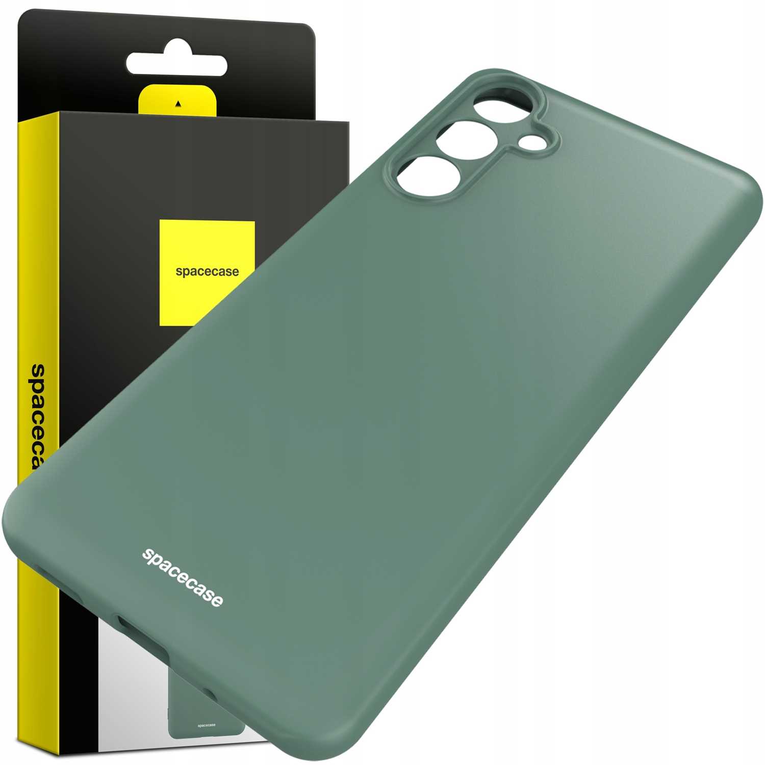 Spacecase Silicone Case Galaxy M55 5G dark green