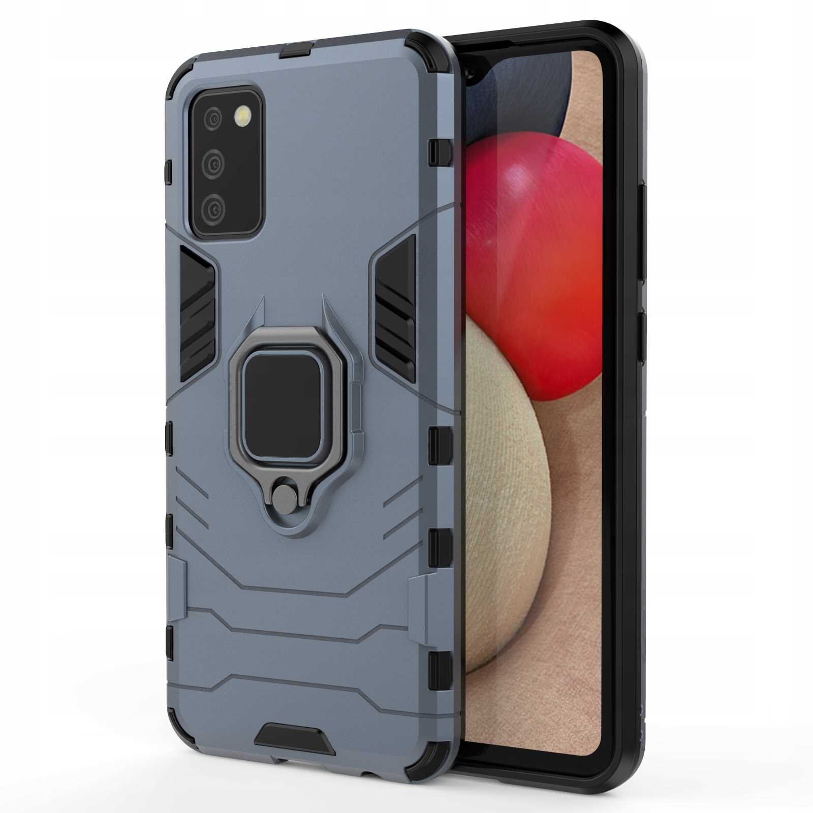 Spacecase X-Ring Galaxy A02s niebieski