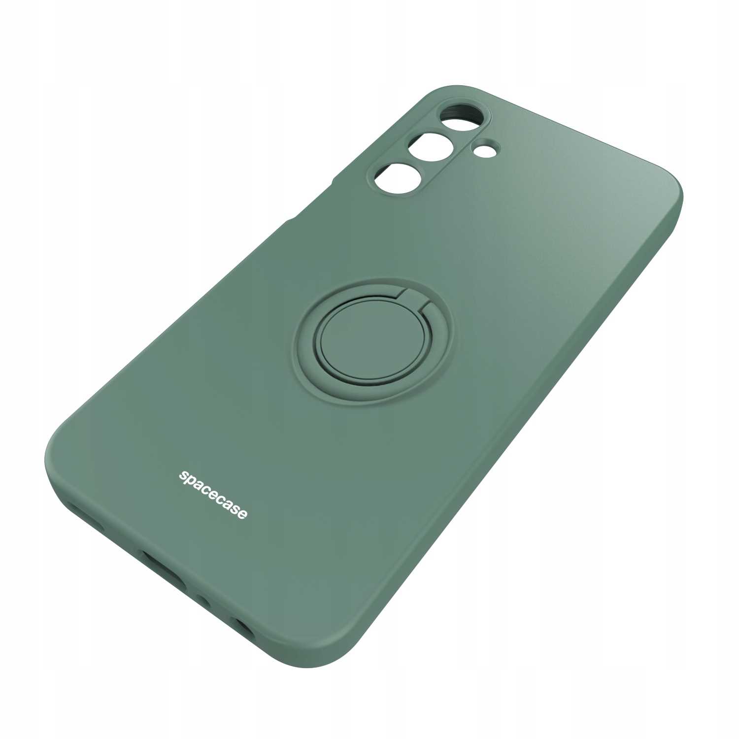 Spacecase Silicone Ring Galaxy A25 5G Dark Green