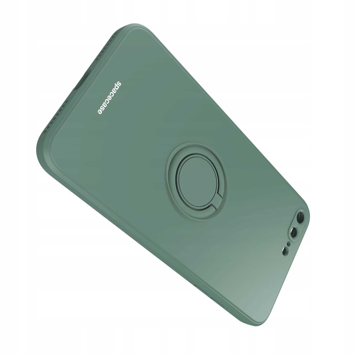 Spacecase Silicone Ring iPhone 7/8 Plus dark green