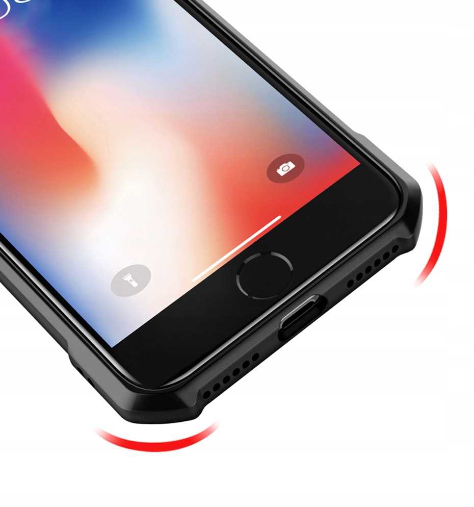 Spacecase Beetle iPhone 7/8 Plus czarny