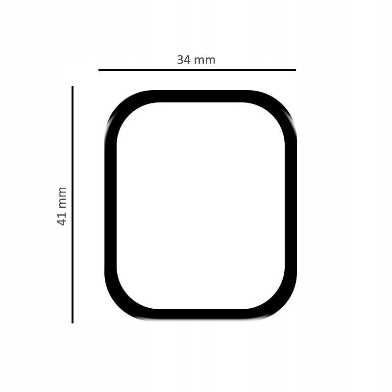 Spacecase Hybrid Glass Amazfit GTS 3