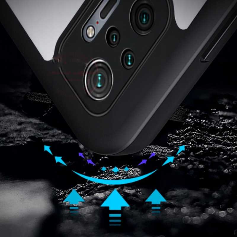 Spacecase Beetle 360 Redmi Note 10 Pro Czarny