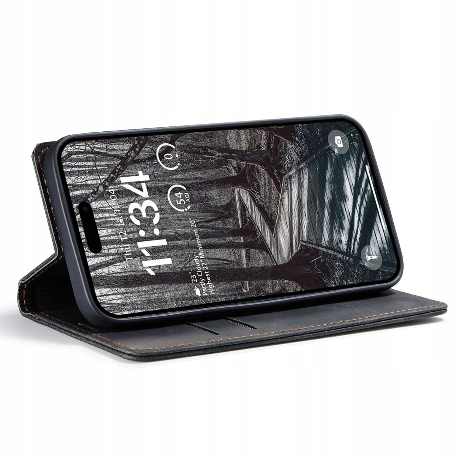 Spacecase Wallet iPhone 17 Pro Max black