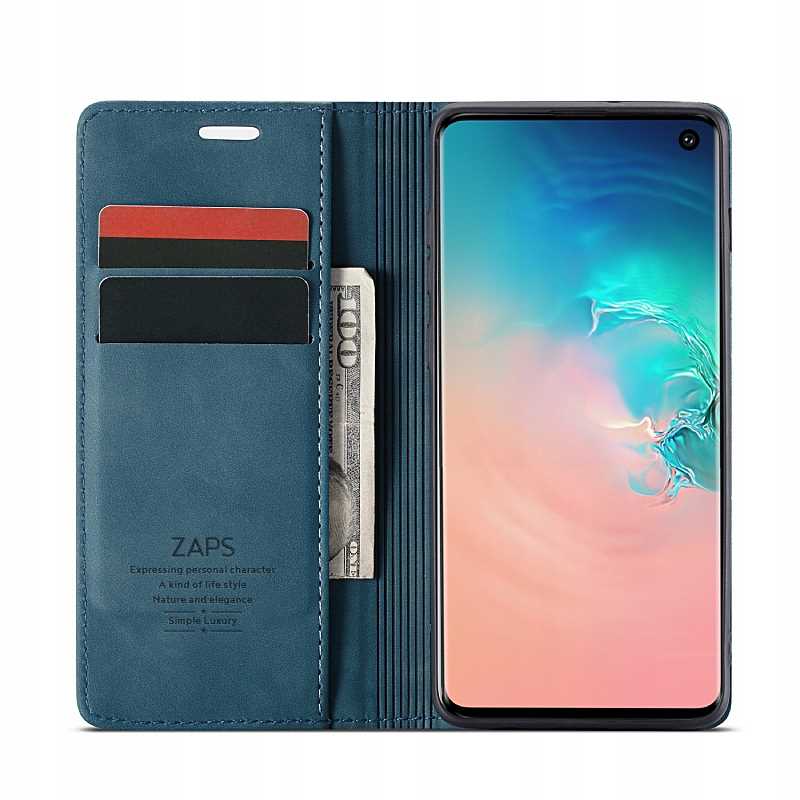 Spacecase Wallet Galaxy S10E Morski