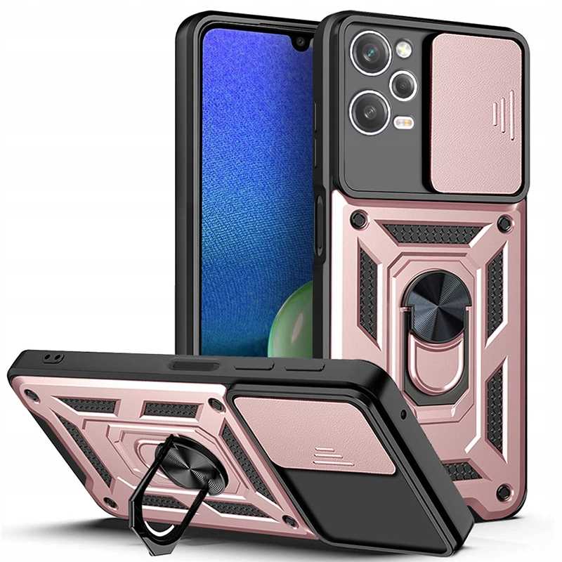 Spacecase Camring Poco X5 Pro/Note 12 Pro pink