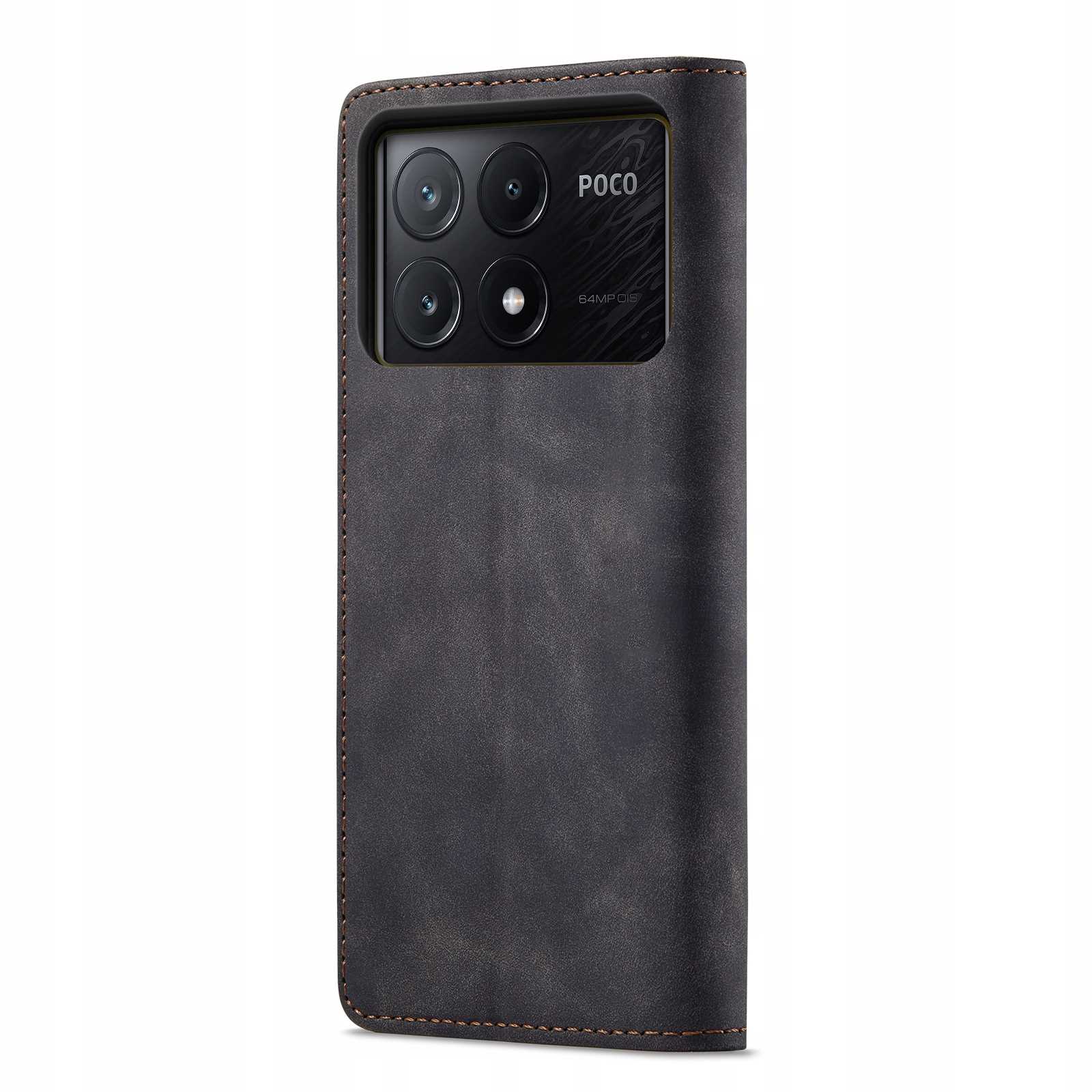 Spacecase Wallet Poco F6 Pro Black