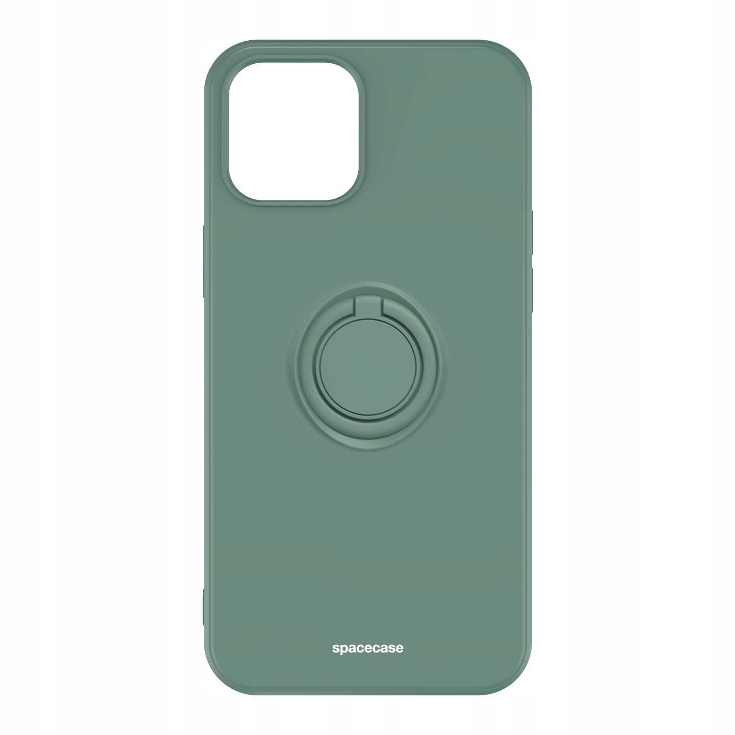 Spacecase Silicone Ring iPhone 12 Pro Max dark green