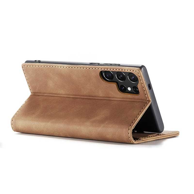 Spacecase Wallet Galaxy S25 Ultra light brown
