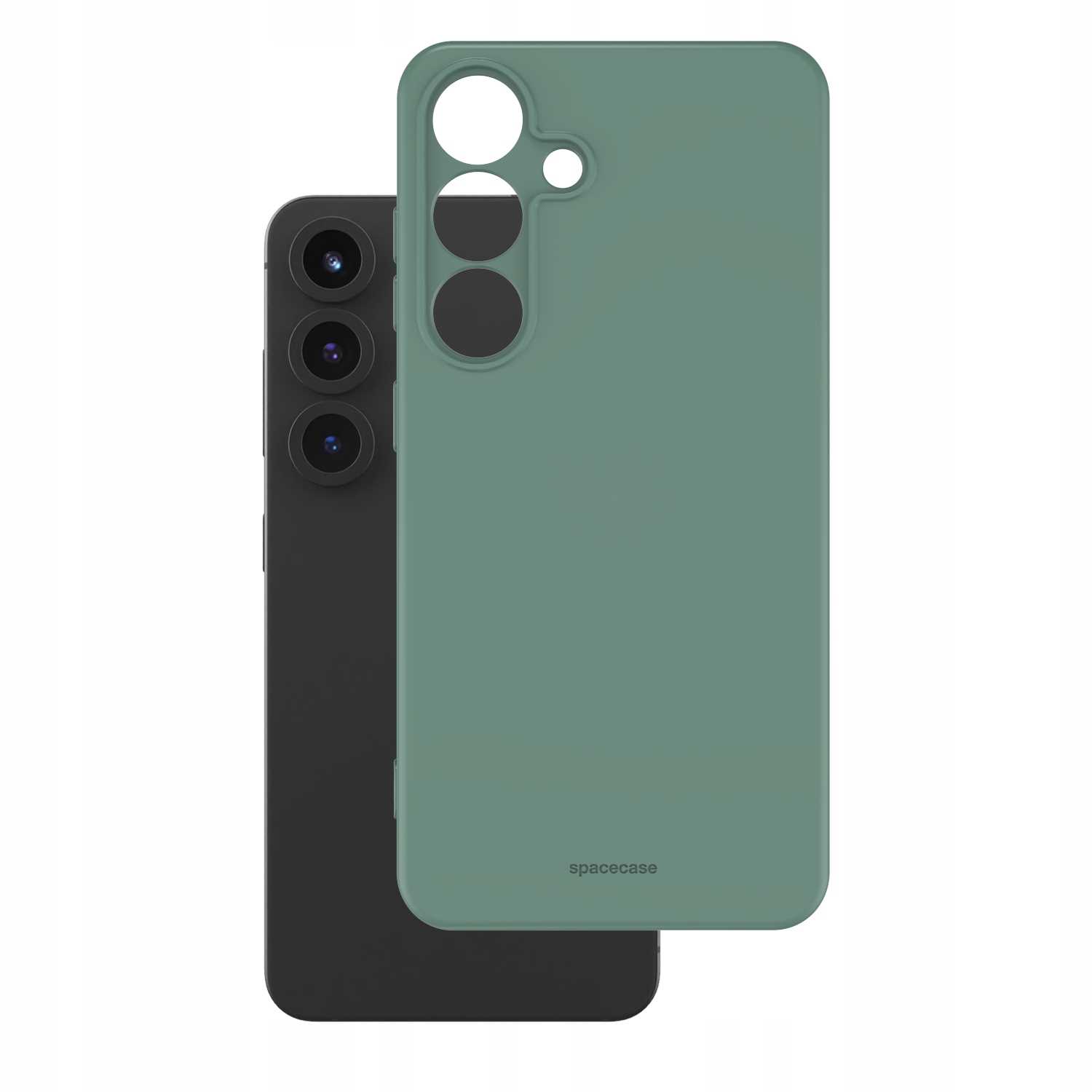Spacecase Silicone Case 3.0 Galaxy S25 dark green